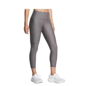 Under Armour HeatGear Tech Compression High Rise‎ Ankle Leggings Gray White M